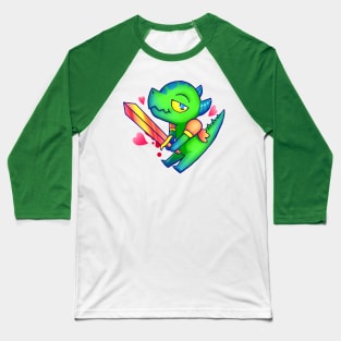 Thom the Dragonborn Baseball T-Shirt